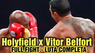 Holyfield x Vitor Belfort NOCAUTE (K.O) FULL FIGHT - LUTA COMPLETA