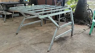 multicab canopy making /paano gumawa ng canopy