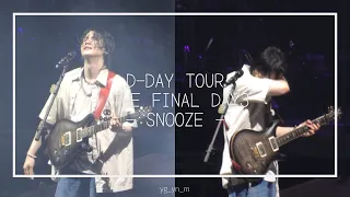 20230806 [ Snooze ] Agust D SUGA D-DAY tour THE FINAL day3 fancam🐈‍⬛🇰🇷