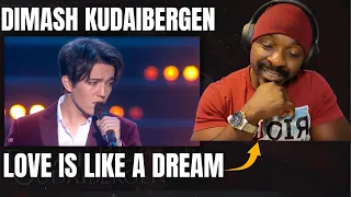 DIMASH KUDAIBERGEN - "LOVE IS LIKE A DREAM (alla pugacheva)"-FIRST TIME REACTION_with KINGS!