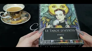 Обзор колоды "Le Tarot D`HYRTIS" (English subs)