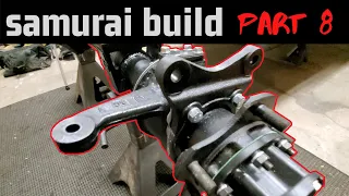 Samurai Build (Part 8) Front Axle Upgrades and Assembly