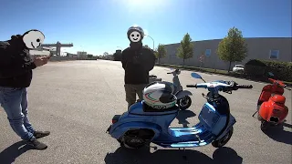 Vespa DEA vs M200 Quattrini - 4K - Niculin93