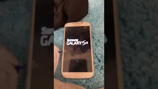 Samsung galaxy S4 start up￼