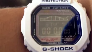 G-Shock GWX5600C-7 Unboxing/Atomic Time Manual Receive