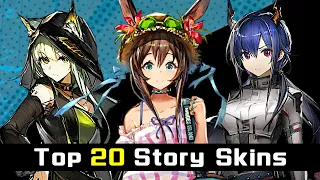 Top 20 Story Exclusive Skins | Arknights/明日方舟 コーデ実装してほしい魅力的な立ち絵集