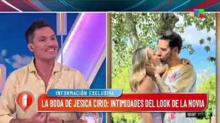 Información exclusiva | La boda de Jésica Cirio: Intimidades del look de la novia