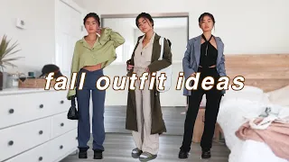 fall outfit ideas | casual & dressy fall lookbook 2021