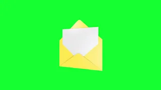 Letter Opening Green Screen Video - Stock Video Footage - No Copyright Animated Videos