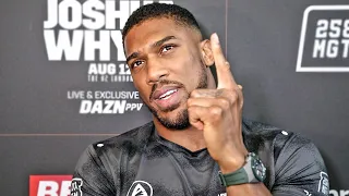 'FURY DUCKED USYK!' - Anthony Joshua DEMANDS ACCOUNTABILITY & FAIRNESS