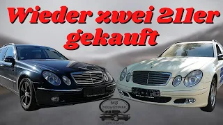 Wieder zwei Mercedes W211 gekauft | Mercedes E240 und ein weiteres Taxi | MB Youngtimer Parts