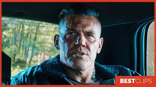 Deadpool And Cable Taxi Scene | Deadpool 2 (2018) Movie CLIP 4K