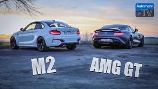 BMW M2 & AMG GTS - pure SOUND (60FPS)