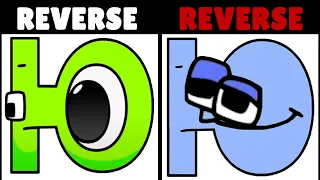 Reverse New Russian VS Reverse New Russian Alphabet Lore | Part 2 (Я-А...)