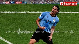 (Relato Emotivo Peruano) Uruguay 2-1 Portugal | ¡EDINSON CAVANI! Octavos De Final 30/06/18