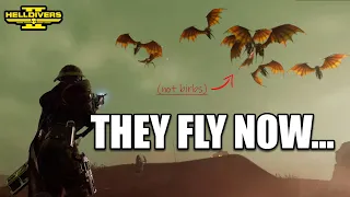 Helldivers 2 | Flying Bugs and How to Handle Them