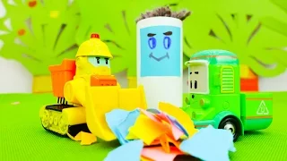 Развивающее видео для детей. Почему нужно убирать мусор?