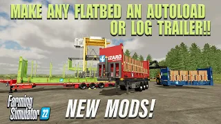 CHEAP, MODULAR, AUTOLOAD & LOGGING CONTAINERS & MUCH MORE! FS22 | NEW MODS! (Review)