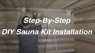 DIY Indoor Cedar Sauna Kit Assembly: Step-by-Step Guide!