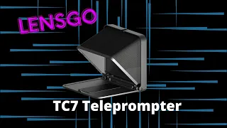 LENSGO TC7 Portable Teleprompter - Fold in One Second