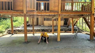 How to plaster the floor with cement and sand l Lý Thị An