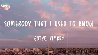 Gotye, Kimbra - Somebody That I Used To Know (Lyrics)