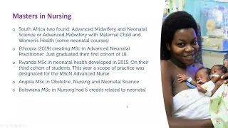 Webinar: Advancing Neonatal Nursing Education in LMIC in Africa, Part 2