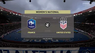 FIFA 21 | France vs USA - International Friendly Women | 13/04/2021 | 1080p 60FPS