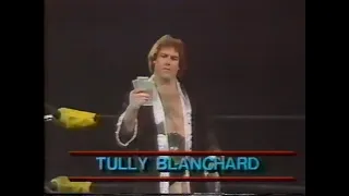 TV Title   Tully Blanchard vs Sam Houston   Pro Wrestling USA Dec 1st, 1984