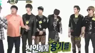 [EngSub]BEAST & BTOB weekly idol random dance part 1