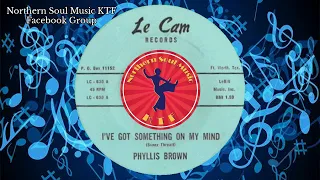 Phyllis Brown - I Got Something On My Mind - Northern Soul Music Videos : Best Northern Soul Songs