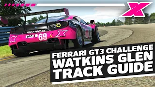 Watkins Glen | @Dave Cam iRacing Ferrari 488 GT3 Evo Track Guide