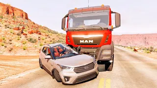 Overtakes and Cars Crashes #05 [BeamNG.Drive]