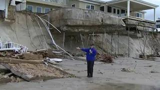 49 beachfront buildings in Volusia County deemed unsafe after Nicole hits Florida