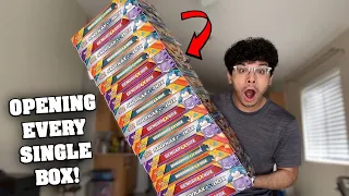 I bought EVERY SINGLE Pokemon Cards Collection Box & I pulled SO MANY ULTRA RARES! (Huge Opening)