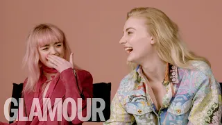 Sophie Turner & Maisie Williams Dating Advice: "It’s not what you have, it’s how you use it!"