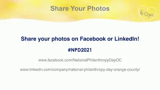 National Philanthropy Day 2021 Livestream