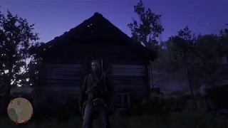 Red Dead Redemption 2 - Achei um disco voador no céu quando entrei nessa cabana