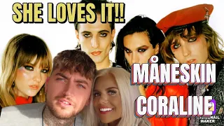 Couple reacts MÅNESKIN - CORALINE (REACTION) SHE LOVED IT!