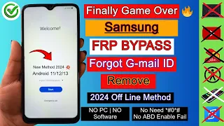 New Samsung Without Pc 2024 | Android 11/12/13 FRP Bypass | All Samsung Frp Bypass