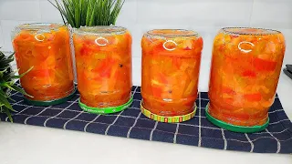 Удачный рецепт ЛЕЧО НА ЗИМУ!!! С перцем, помидорами, луком и морковью!