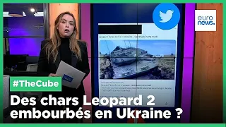 The Cube : des chars Leopard 2 embourbés en Ukraine ?