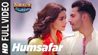 Humsafar (Lyrical Video) | Badrinath Ki Dulhania | Varun Dhawan | Alia Bhatt | Akhil Sachdeva