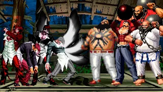 [KOF Mugen] Orochi Iori Team vs Chang Team