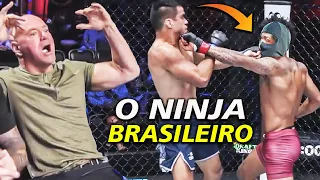 O NINJA BRASILEIRO entrou NO UFC e APAVOROU DANA WHITE! VINICIUS OLIVEIRA LOK DOG