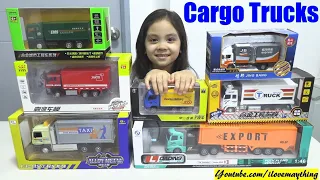 Mail Delivery Truck Toys. Shipping Cargo Trucks Playtime with Kids. Cargo Delivery Truck Toys. TOYS!