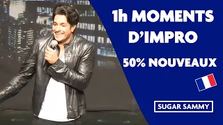 Sugar Sammy: 1h de moments d'impro incluant des inédits