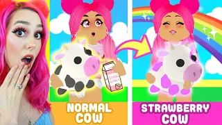 How To Get A *STRAWBERRY COW* In Adopt Me! (Roblox)