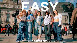 [KPOP IN PUBLIC | ONE TAKE] LE SSERAFIM (르세라핌) ’EASY’ | [4K] DANCE COVER | UK | LONDON