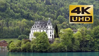 Iseltwald Switzerland - The most beautiful village on Lake Brienz- 4K UHD